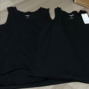 Goodfellow & Co Black Sleeveless Tops